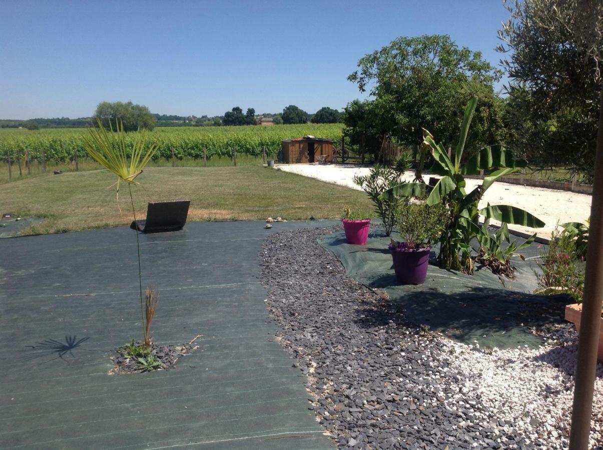 Bed and Breakfast Le Sang Des Vignes Monbazillac Esterno foto